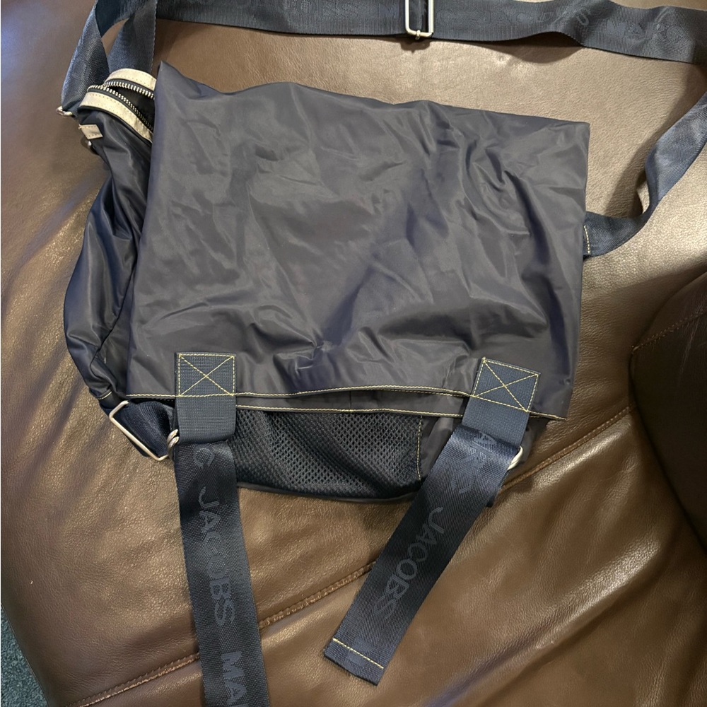 Marc Jacobs Vintage Navy Blue Messenger Bag
